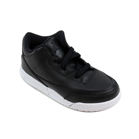 Nike Air Jordan III 3 Retro BT Black/Black-White  832033-020 Toddler