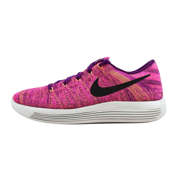 Nike Lunarepic Low Flyknit Bright Grape/Black-Fire Pink 843765-500 Women's