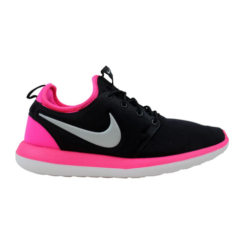 Nike Roshe Two GS Black/Metallic Platinum-Hyper Pink  844655-001 Grade-School