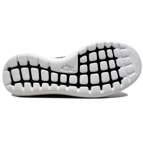 Nike Roshe Two Flyknit Black/White-Bright Mango  844929-005 Women's