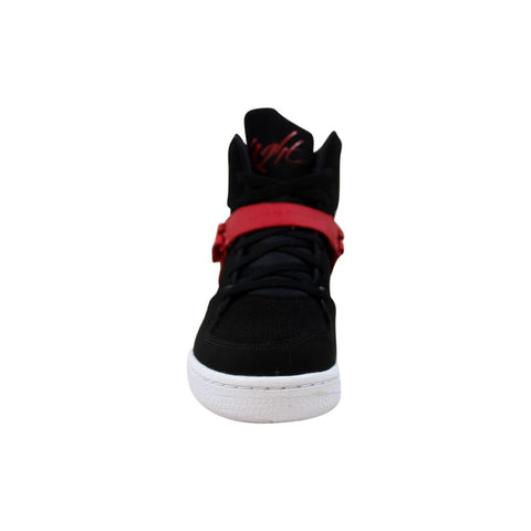 Nike Air Jordan Flight 45 High Black/Gym Red-White  845095-006 Grade-School