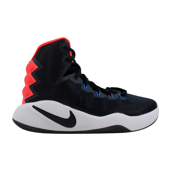 Nike Hyperdunk 2016 Dark Obsidian/Bright Crimson-White 845120-400 Grade-School