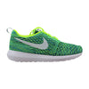 Nike Roshe NM Flyknit QS Volt/Metallic Silver-Voltage Green-Photo Blue 846200-700 Women's