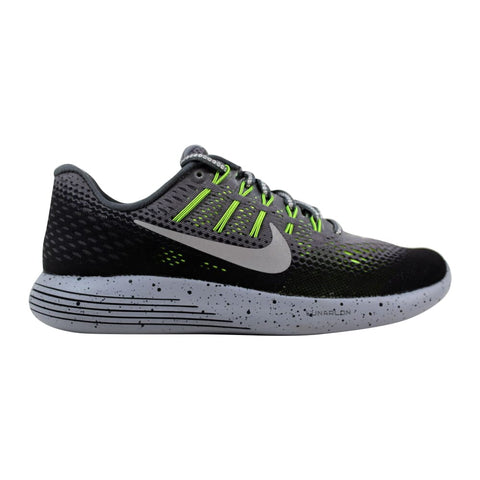 Nike Lunarglide 8 Shield Dark Grey/Metallic Silver  849569-007 Women's