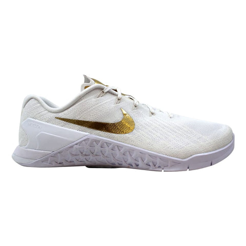 Nike Metcon 3 AMP White/Metallic Gold  849808-100 Women's