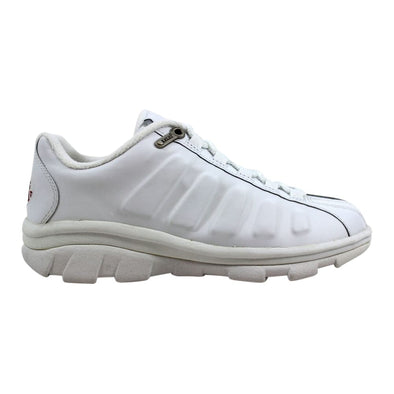 K Swiss Lanark White/Black-Red 8664102 Grade-School