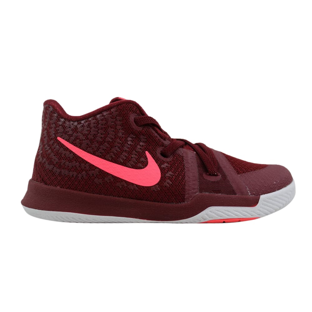 Nike Kyrie 3 Team Red/Hot Punch-White 869984-681 Toddler