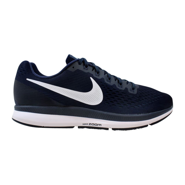 Nike Air Zoom Pegasus 34 Obsidian/White-Thunder Blue  880555-407 Men's