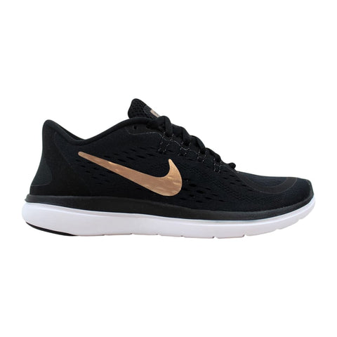Nike Flex 2017 RN Black/Metallic Red Bronze  898476-008 Women's