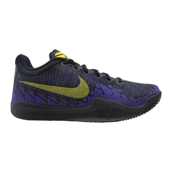 Nike Mamba Rage Black/Tour Yellow-Court Purple  908972-024 Men's