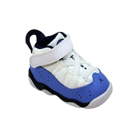 Nike Air Jordan 6 Rings White/Midnight Navy  942780-115 Toddler
