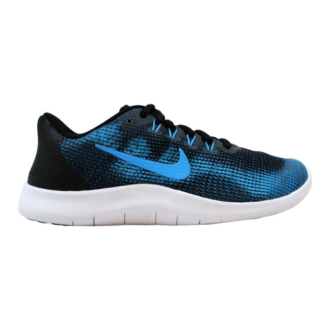 Nike Flex 2018 RN Black/Equator Blue-White  AH3438-003 Grade-School