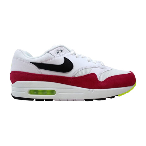 Nike Air Max 1 White/Black-Volt-Rush Pink  AH8145-111 Men's