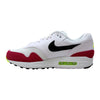 Nike Air Max 1 White/Black-Volt-Rush Pink  AH8145-111 Men's