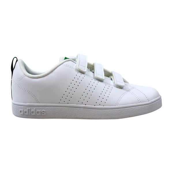 Adidas VS Advantage Clean CMF C White/White-Green  AW4880 Pre-School