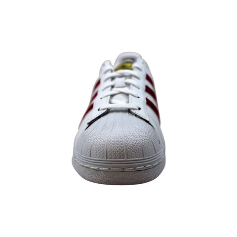 Adidas Superstar Foundation J Footwear White/Bow Pink  B23644 Grade-School