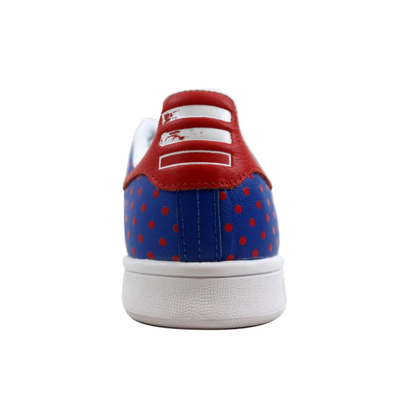 Adidas Pharrell Williams Stan Smith Small Polka Dot Blue/Red-White  B25400 Men's