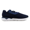 Adidas Tubular Runner Weave Navy Blue/navy Blue-white  B25596 Men's