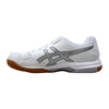Asics Gel-Rocket 8 White/Silver-Aluminum  B756Y-0193 Women's