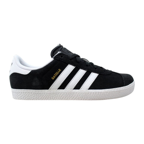 Adidas Gazelle 2 J Dark Solid Grey/Footwear White-Footwear White  BA9316 Grade-School