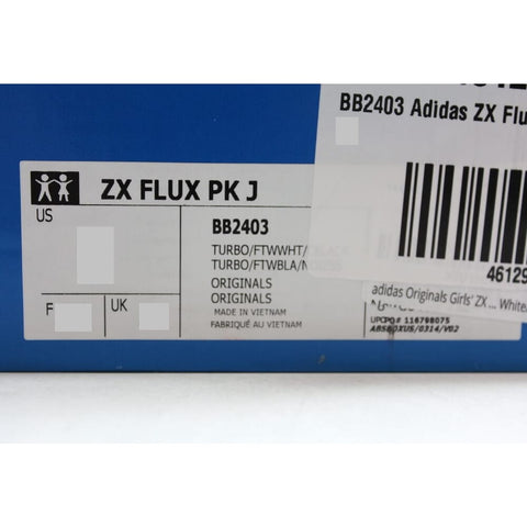 Adidas ZX Flux PK J Turbo/White-Black BB2403 Grade-School