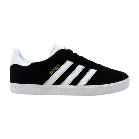 Adidas Gazelle J Core Black/Footwear White-Gold Metallic  BB2502 Grade-School