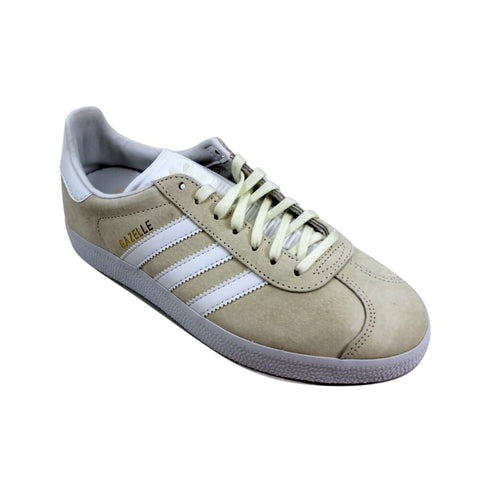 Adidas Gazelle Off White/White-Gold Metallic  BB5475 Men's