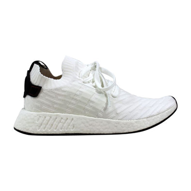 Adidas NMD R2 Primeknit White/Black  BY3015 Men's