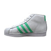 Adidas Pro Model J White/Easter Green-Gold Metallic BY3732 Grade-School