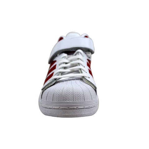 Adidas Pro Shell White/Scarlet Red-Silver BY4384 Men's