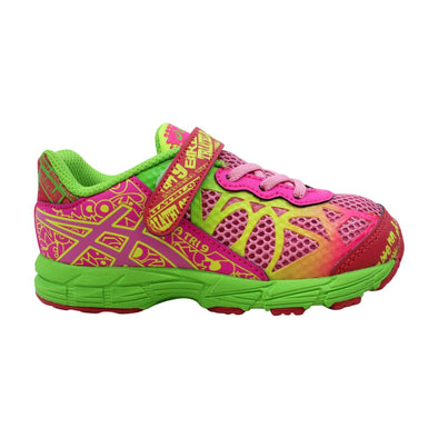 Asics Noosa Tri 9 TS Petal Pink/Hot Pink-Apple Green  C436N-3435 Toddler