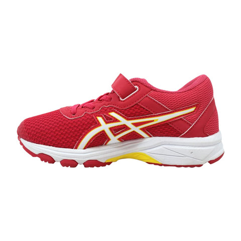 Asics GT 1000 6 PS Rouge Red/White-Vibrant Yellow  C741N-1901 Pre-School