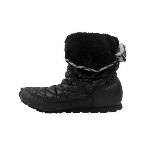The North Face Thermoball Roll Down Bootie II 2 Shiny Black  CM88ZT1 Women's