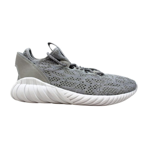 Adidas Tubular Doom Sock J Grey Two/Footwear White-Grey Four  CQ0690 Women's