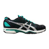 Asics Gel Solution Speed Black/Aqua Green-Silver  E250N-9087 Women's