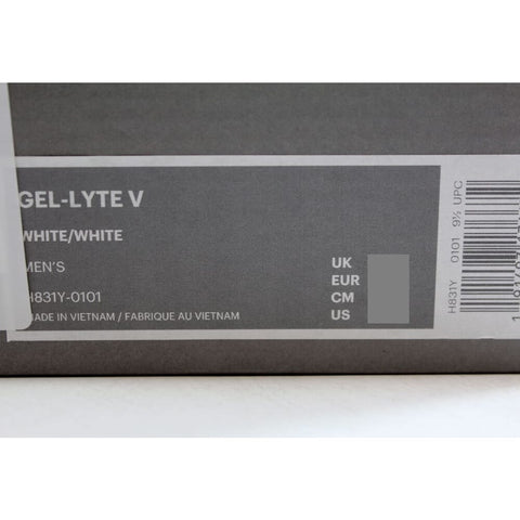 Asics Gel Lyte V 5 White/White H831Y-0101 Men's