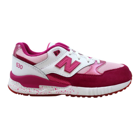 New Balance 530 Pink Glo Pink/White  KL530OGG Grade-School