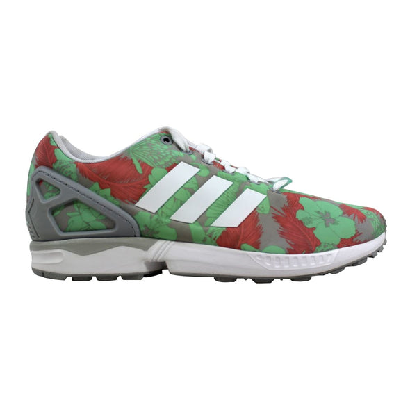 Adidas ZX Flux W Light Onix/White-Pink Floral M19456 Women's