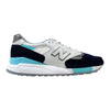 New Balance 998 White/Navy-Blue-Silver Winter Peaks M998WTP Men's