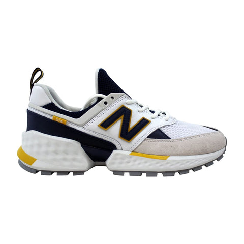 New Balance 574 White/Navy  MS574EDD Men's