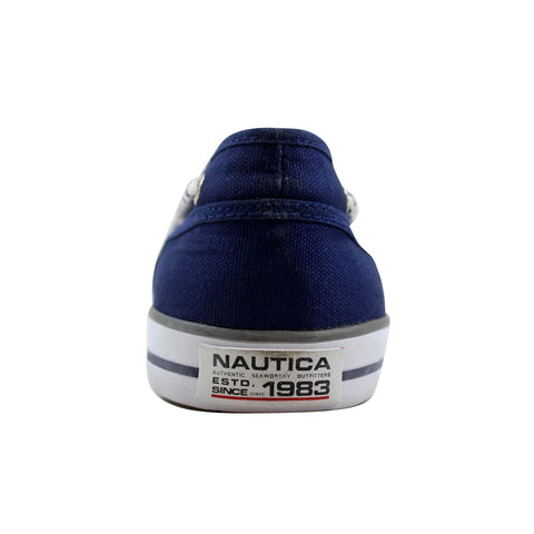 Nautica Canvas Lace Boat Navy NM123J