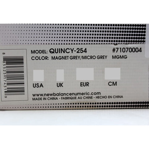 New Balance Quincy 254 Magnet Grey/Micro Grey Quincy-254 Men's