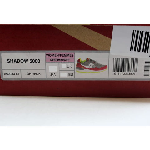 Saucony Shadow 5000 Grey/Pink S60033-67 Women's