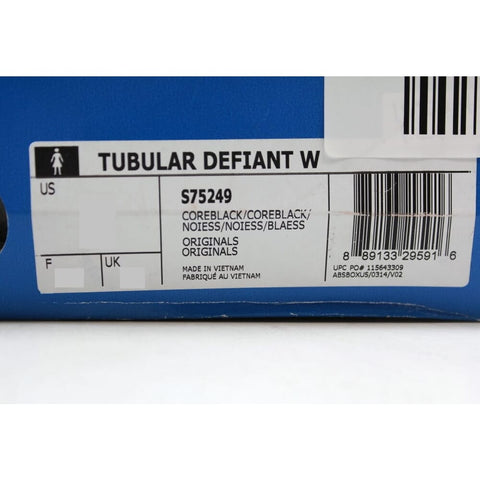 Adidas Tubular Defiant Black/Black  S75249 Women's