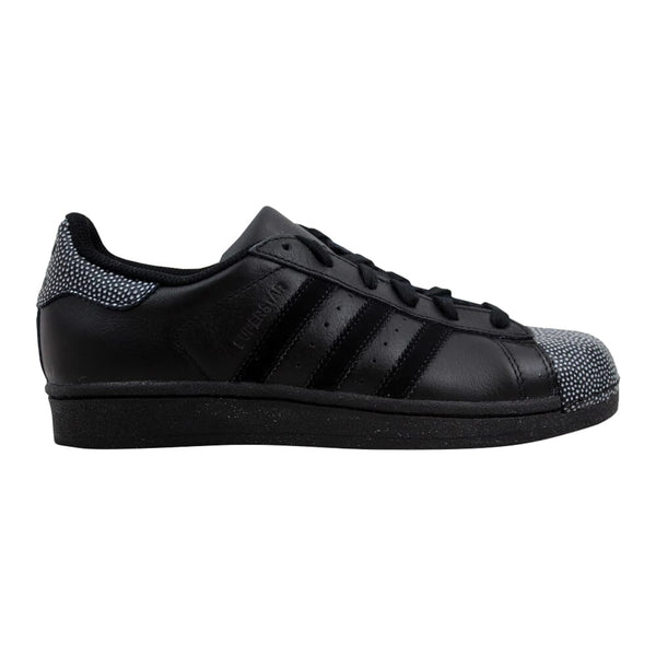 Adidas Superstar Ray Black J Black/Black-White S76351 Grade-School
