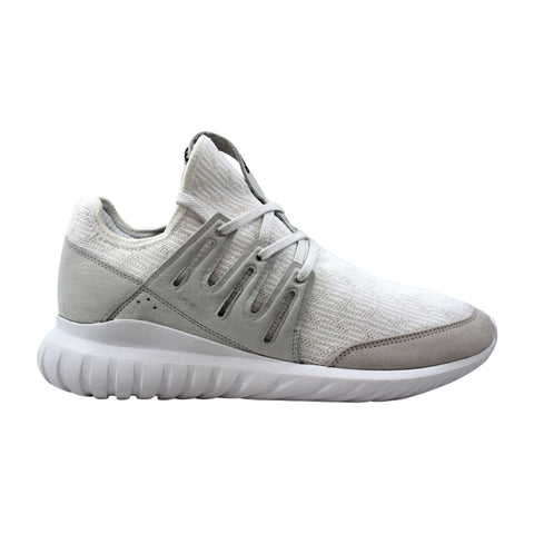 Adidas Tubular Radial Primeknit Vintage White/Core Black  S76714 Men's