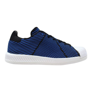 Adidas Superstar Bounce Primeknit Black/Blue-White  S82242 Men's