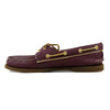 Sperry Authentic Original Wine/Gold Piping STS90180