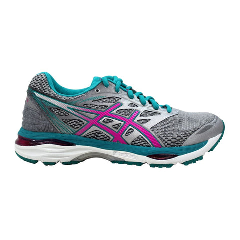 Asics Gel-Cumulus 18 Silver/Pink Glow-Lapis  T6C8N-9320 Women's