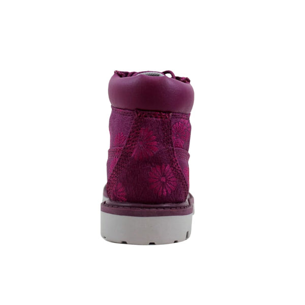 Timberland 6 Inch Classic Boot Magenta Floral TB0A175K Toddler